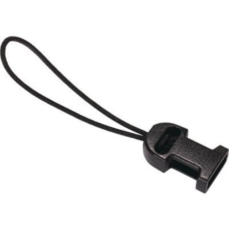 ERGODYNE 3133 10-pack Black Scanner Lanyard - Loop Attachments 10-Pack 19165